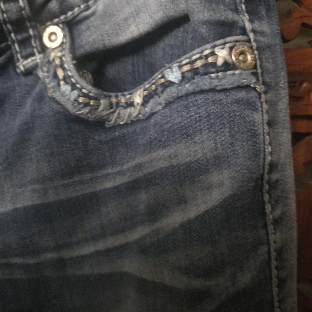 Charme Blue Denim Jeans - Picture 3 of 11